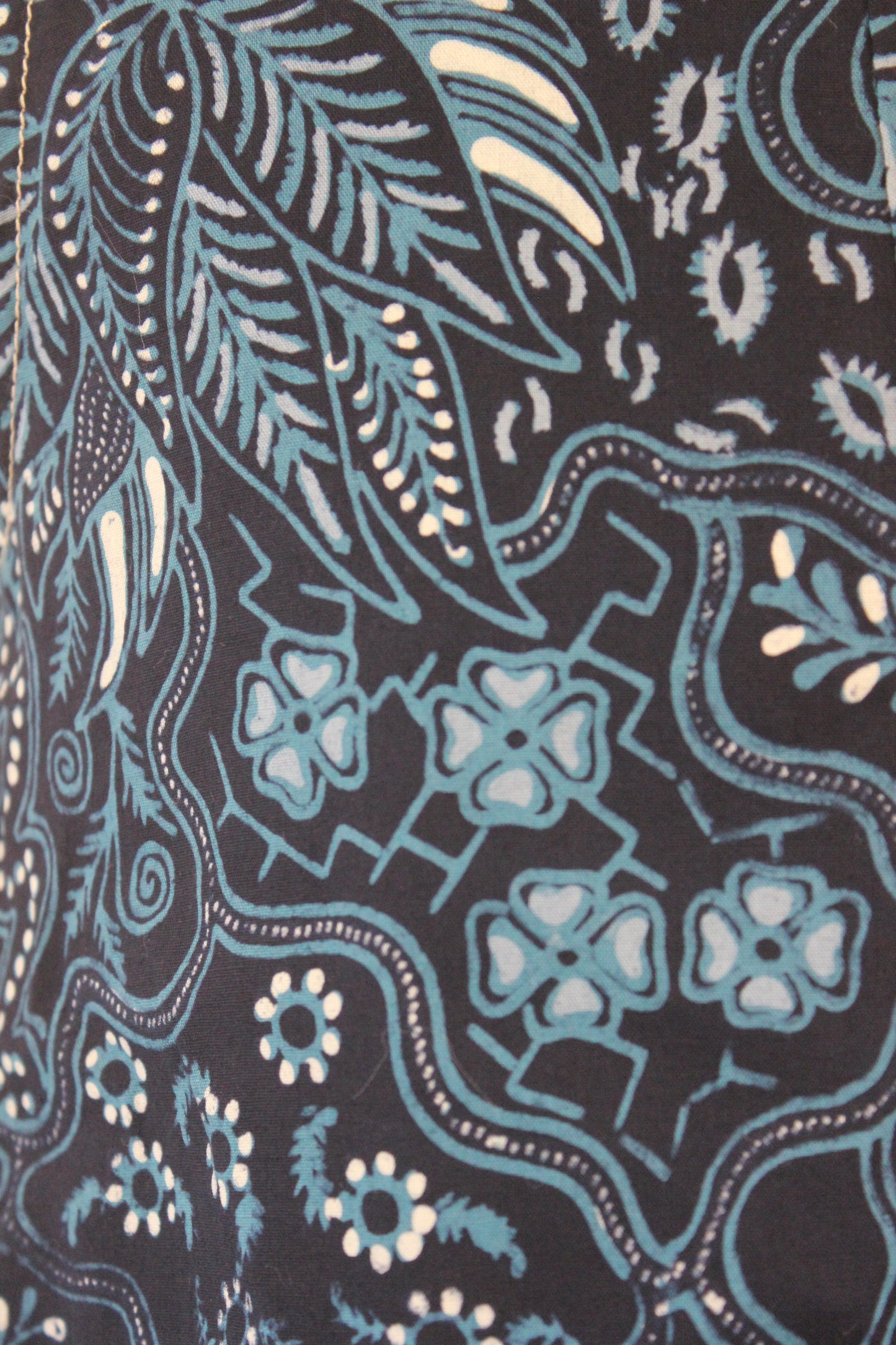 Sekar Jagad Midnight and Ocean Overalls