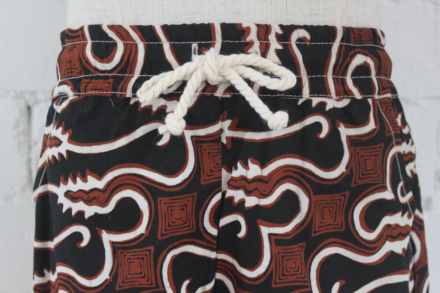 Parang Rust And Black Shorts