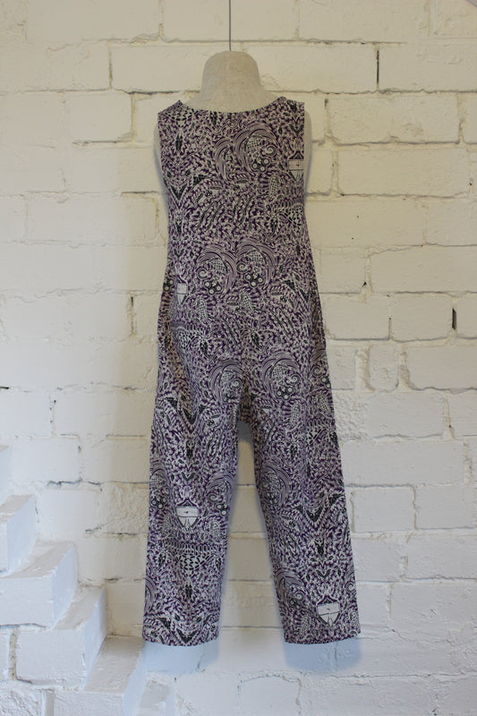 Cuwiri Violet Overalls