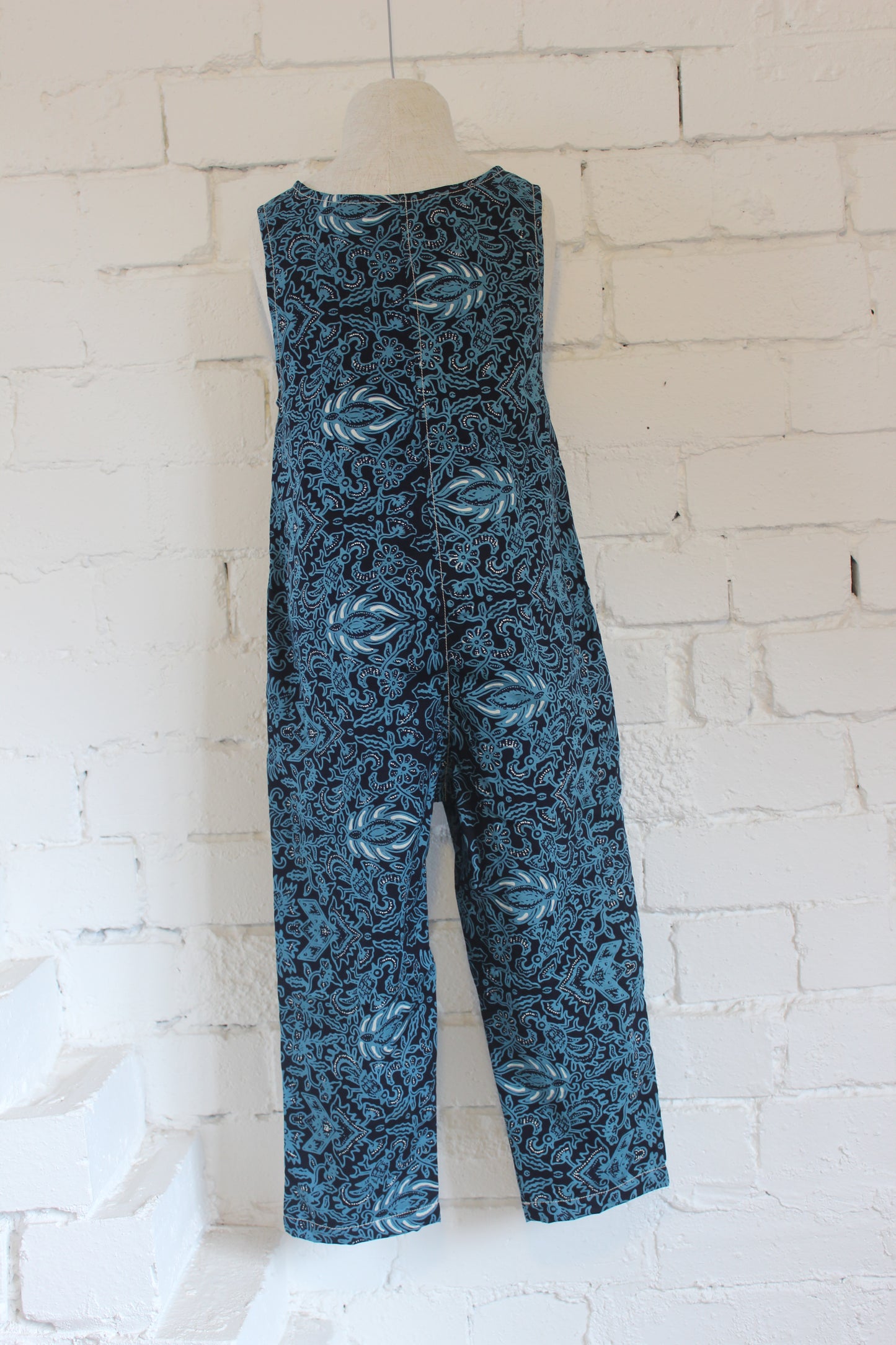 Cuwiri Midnight and Aqua Overalls