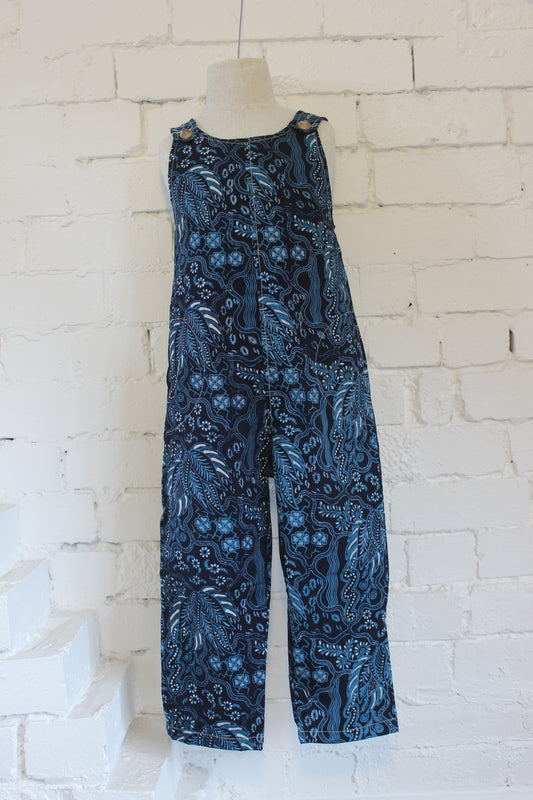 Sekar Jagad Midnight and Ocean Overalls