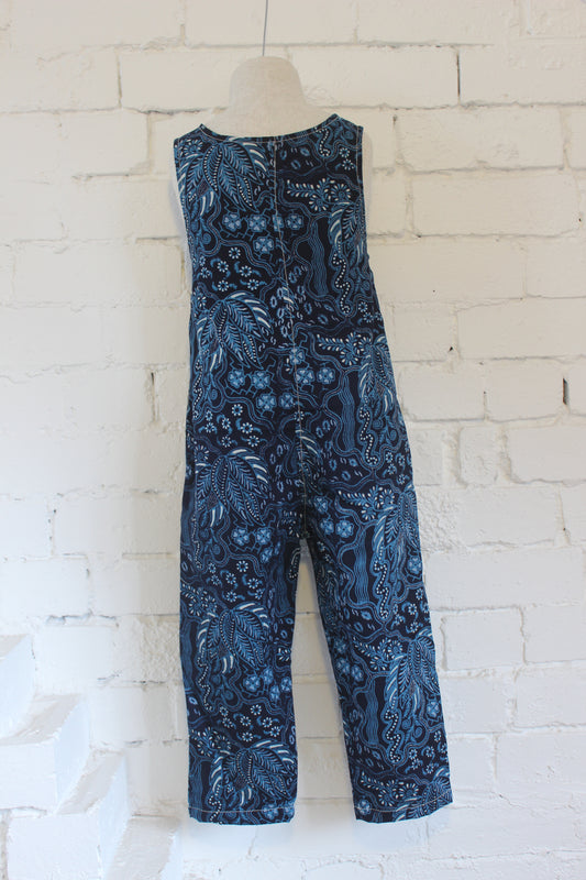 Sekar Jagad Midnight and Ocean Overalls