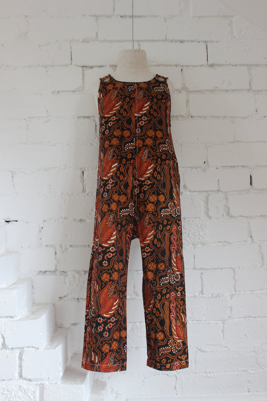 Sekar Jagad Burnt Orange and Russet Overalls