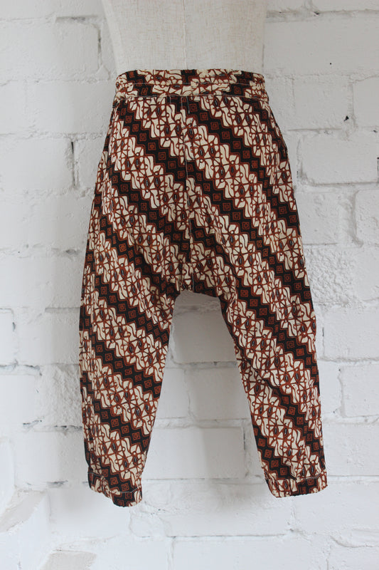 Parang Rust and Black Long Pants