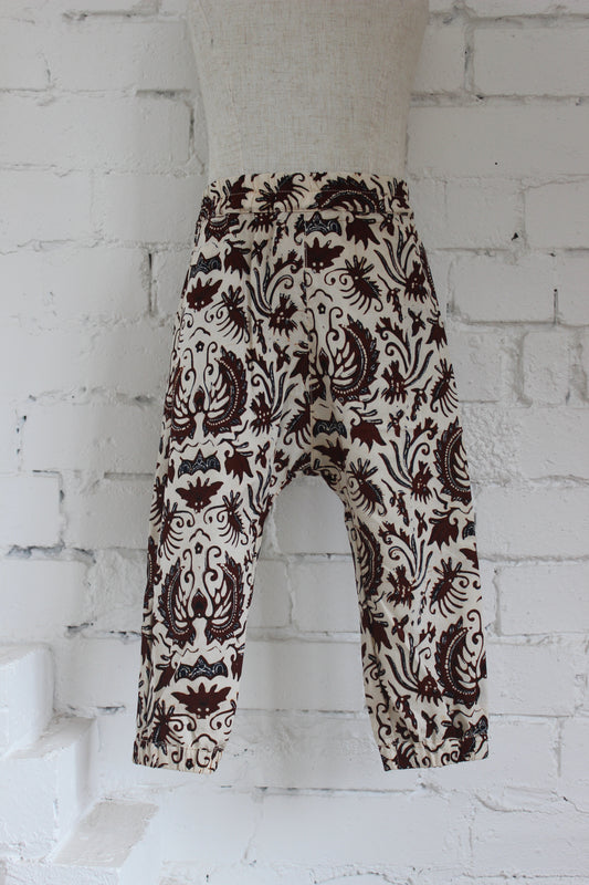 Walang Kekek Natural and Dark Rust Long Pants