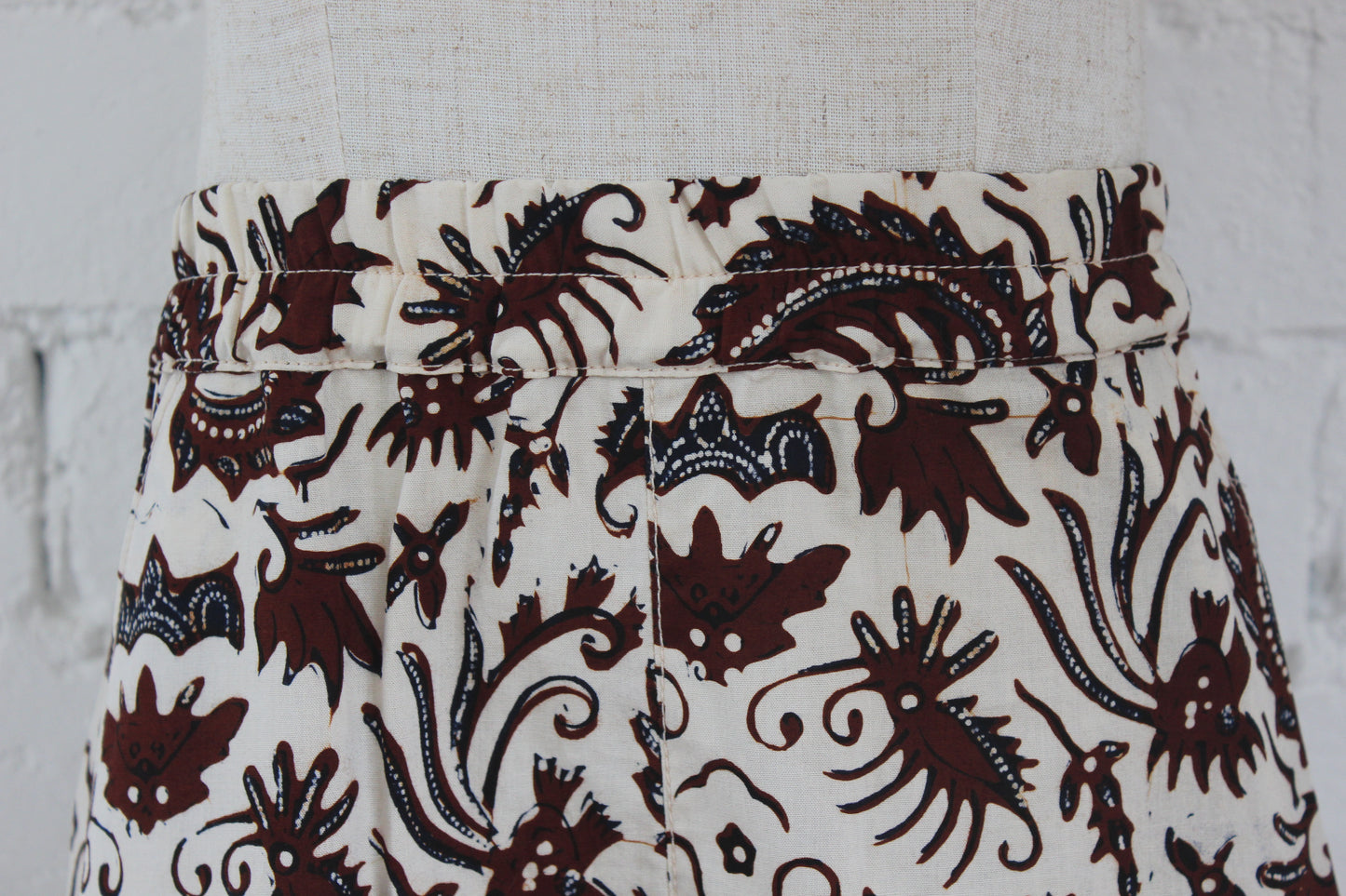 Walang Kekek Natural and Dark Rust Long Pants