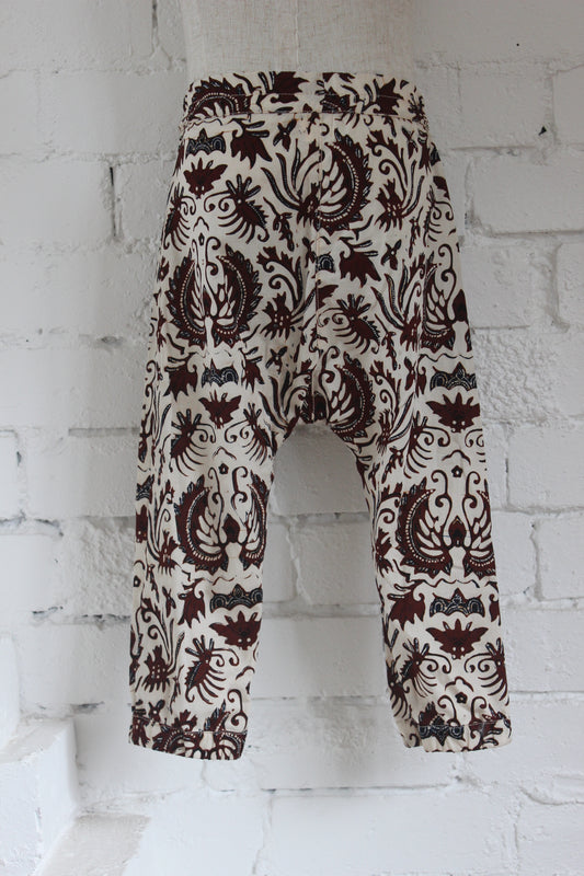 Walang Kekek Natural and Dark Rust Long Pants