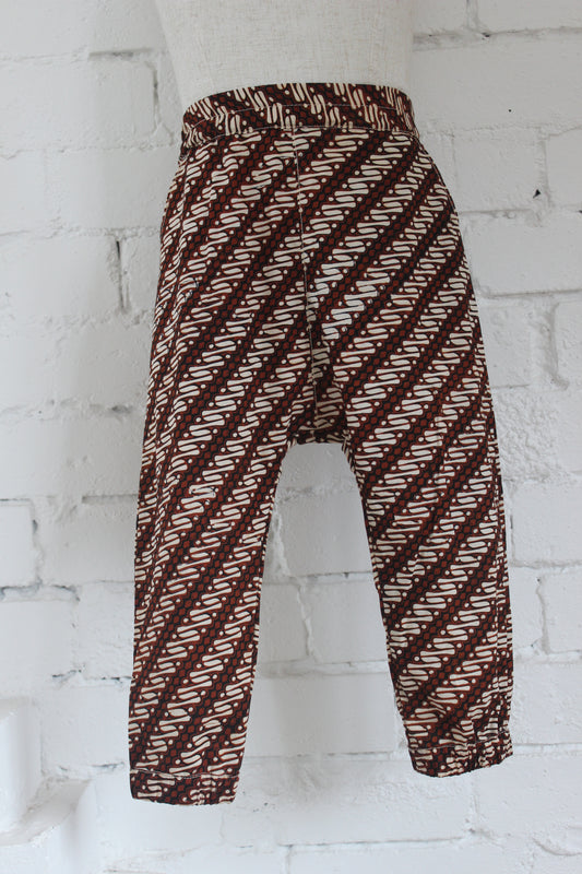 Parang Natural and Light Rust Long Pants