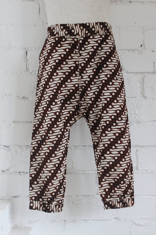 Parang Brown and Natural Long Pants