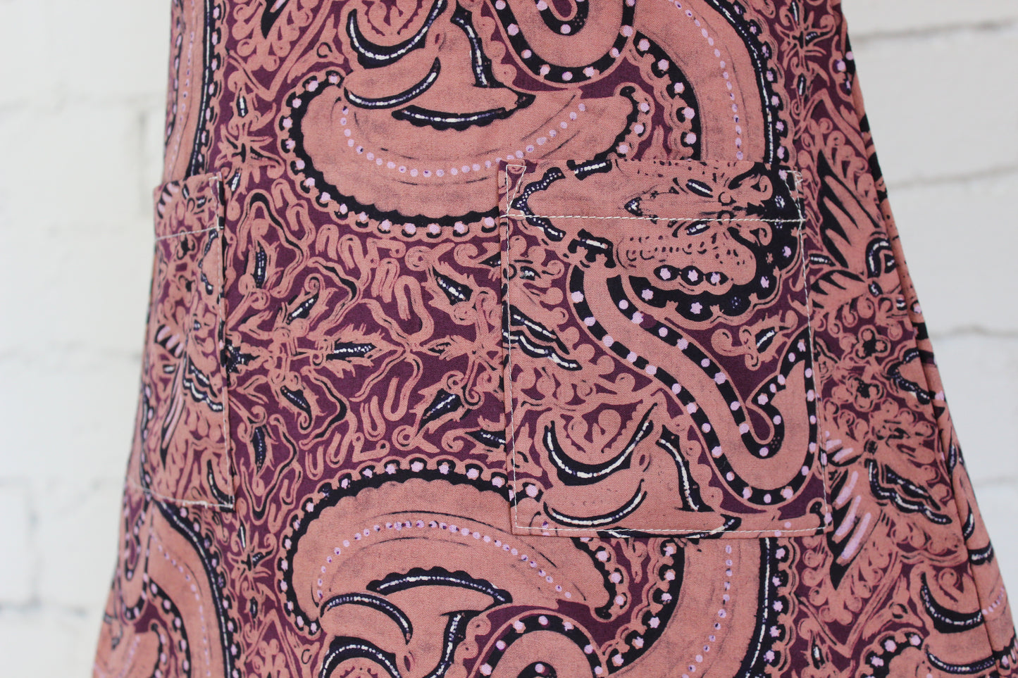 Ceplok Deep Blush Pinafore Dress