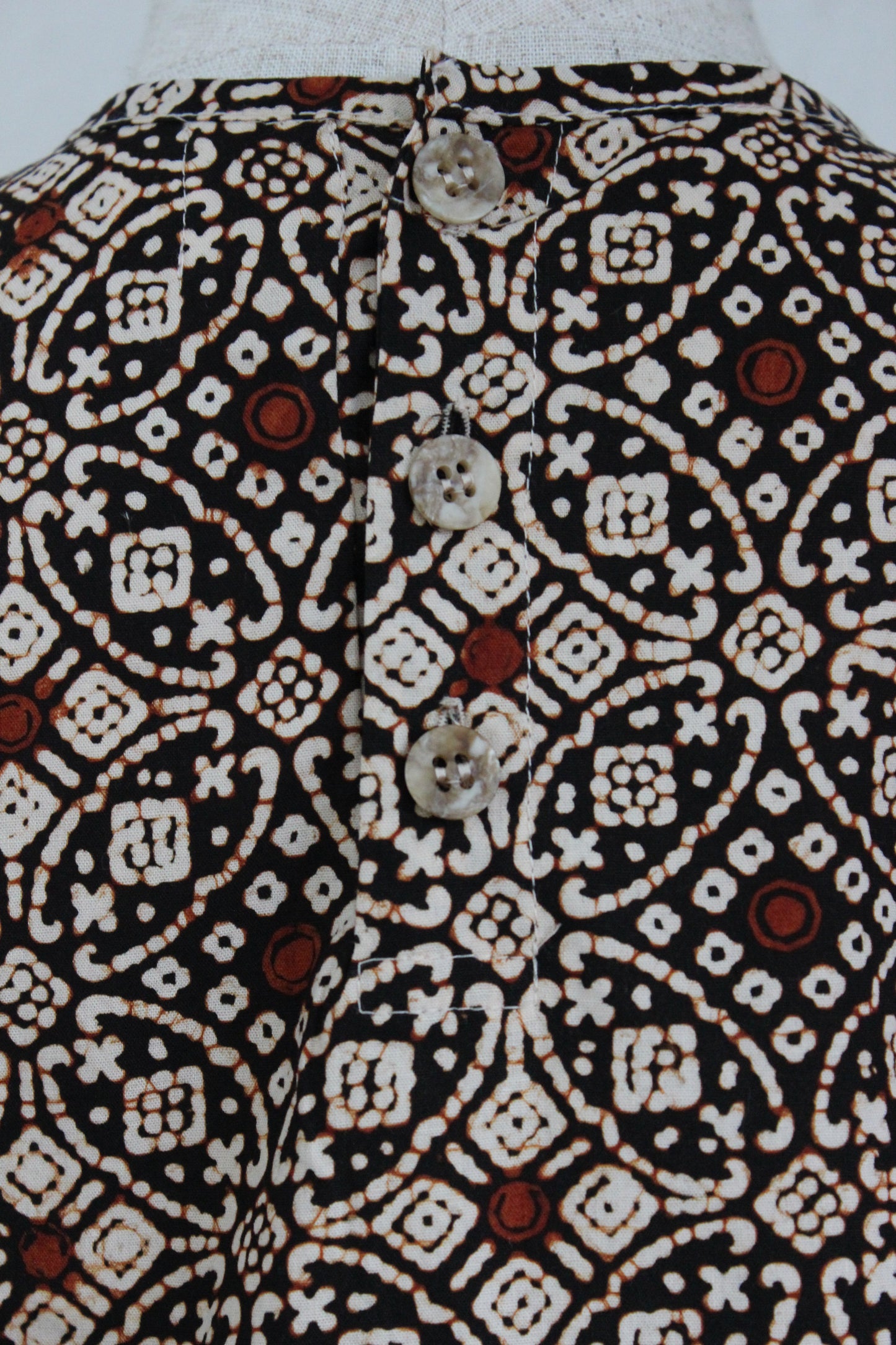 Nitik Natural Woven Short Sleeve Shirt