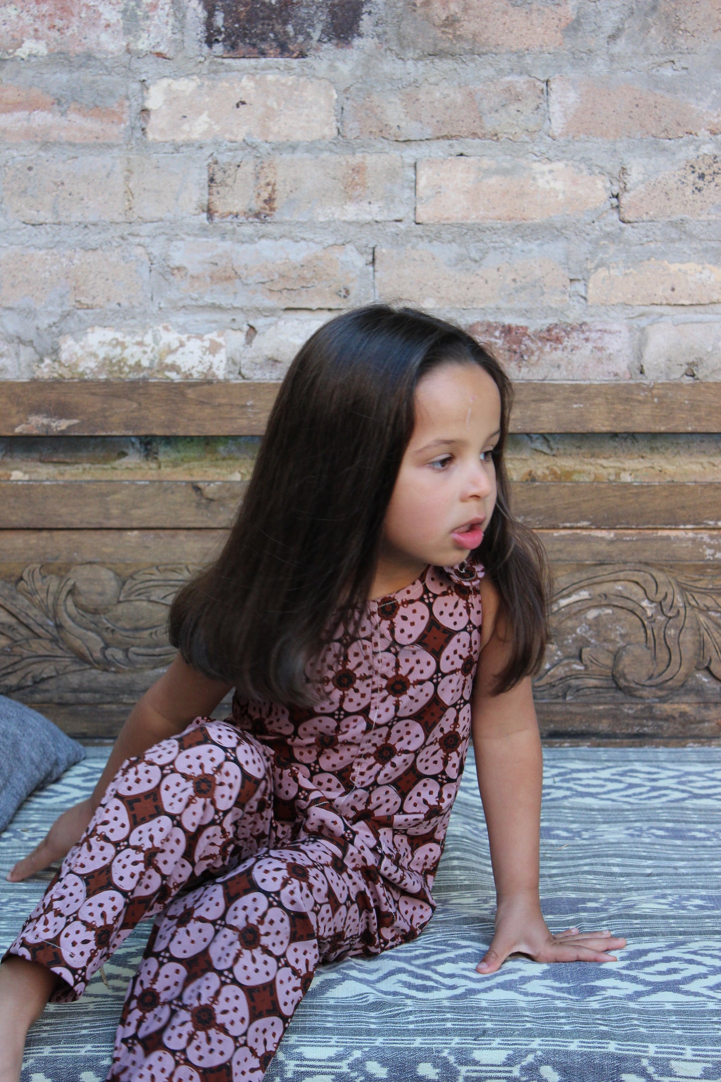 Kawung Rosewood Overalls