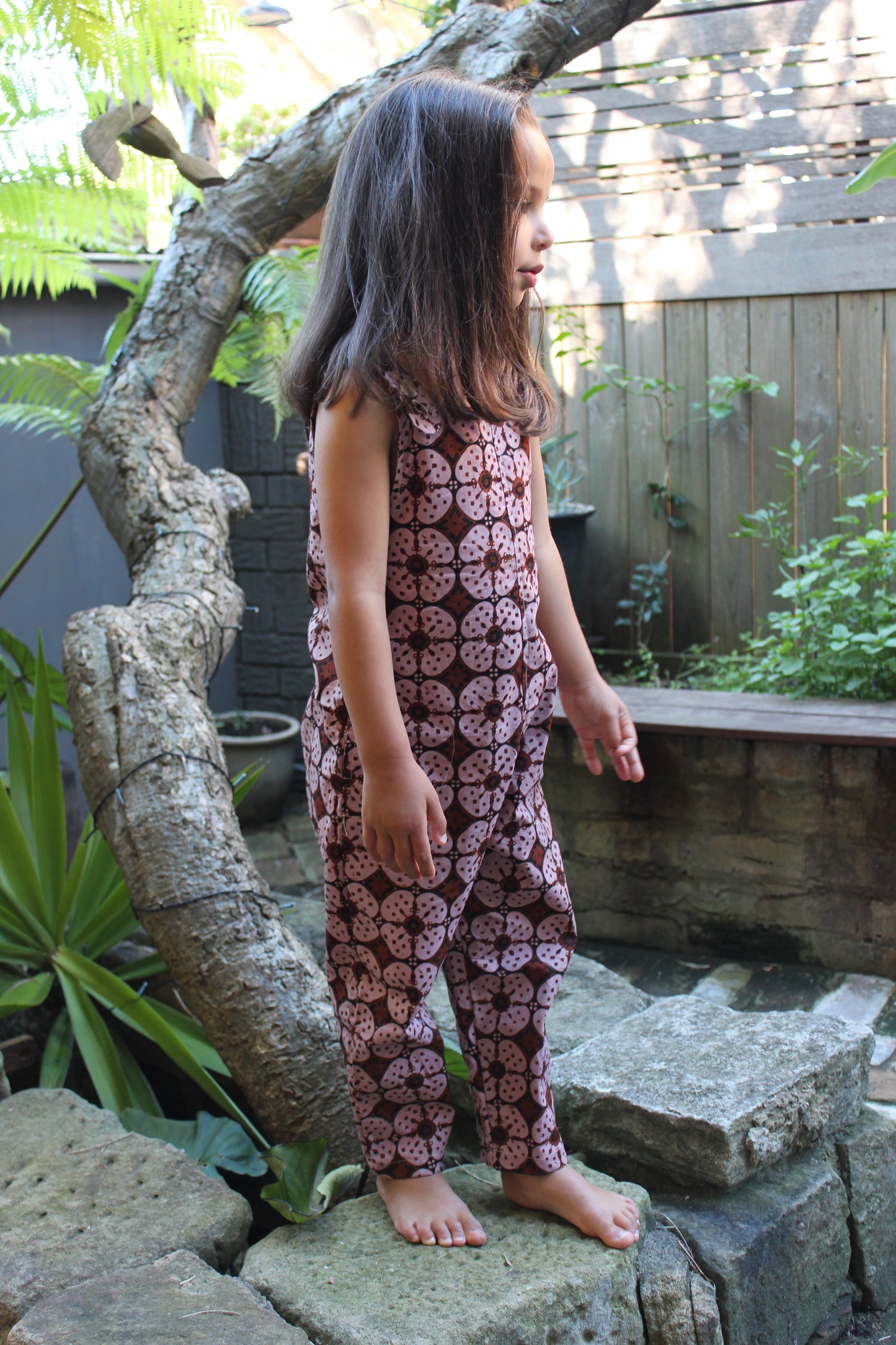 Kawung Rosewood Overalls