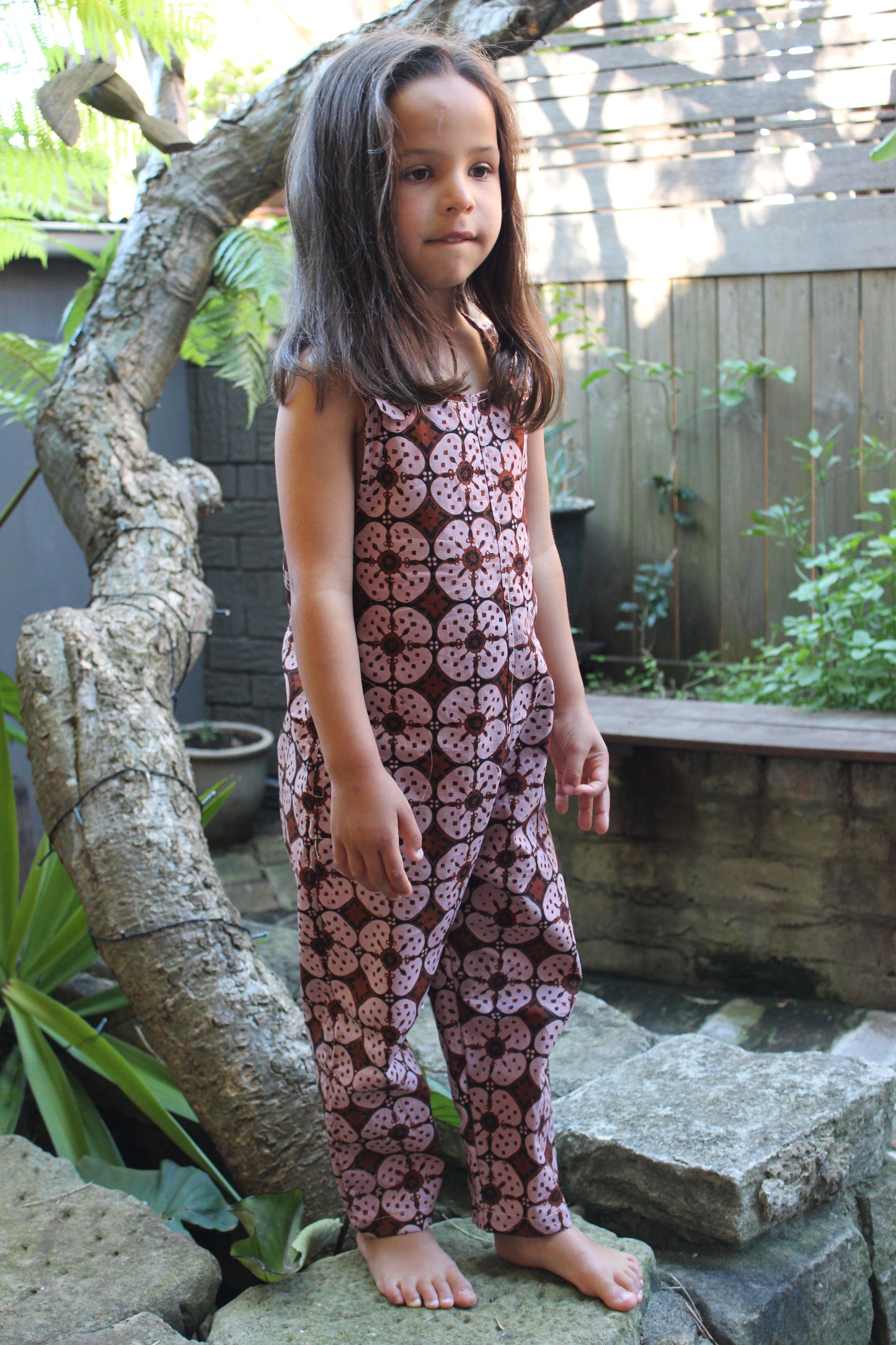 Kawung Rosewood Overalls