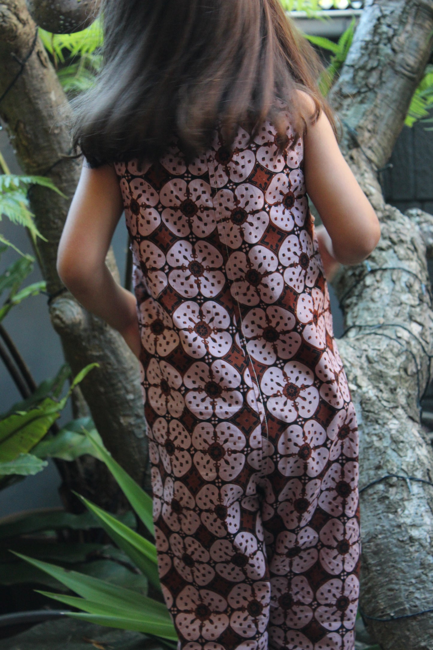 Kawung Rosewood Overalls