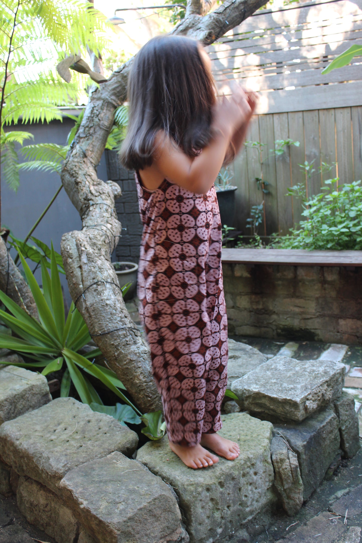 Kawung Rosewood Overalls