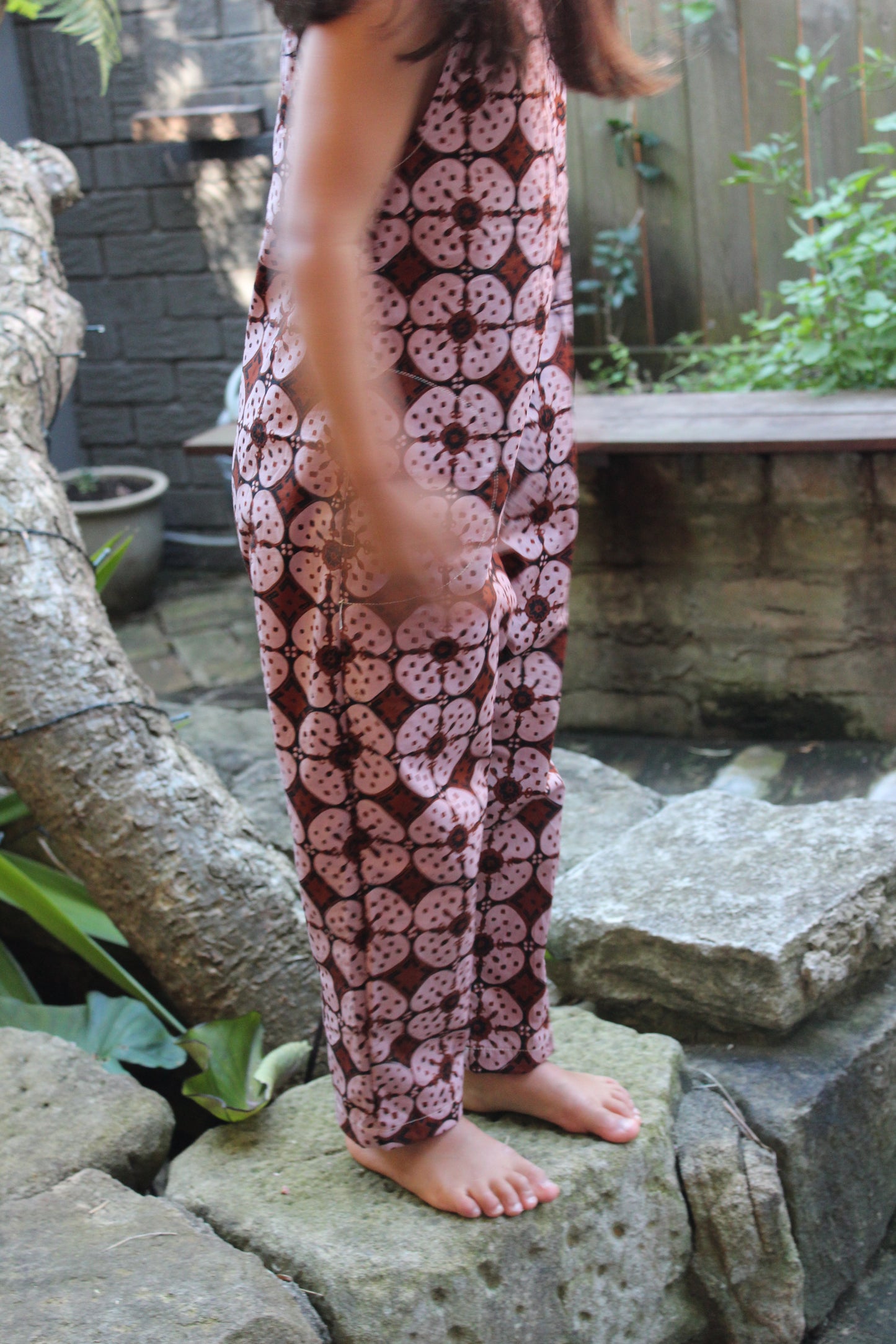 Kawung Rosewood Overalls