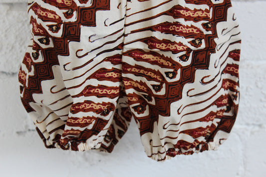 Parang Cream and Rust Bloomers