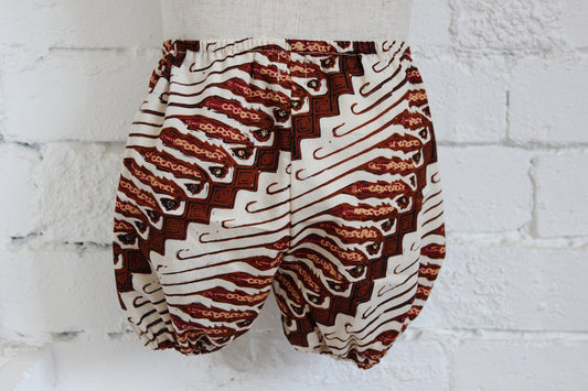 Parang Cream and Rust Bloomers