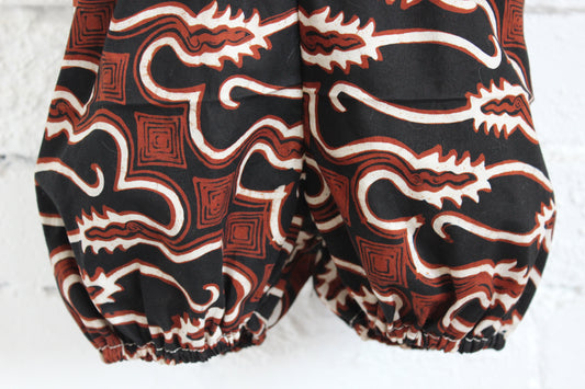 Parang Rust and Black Bloomers