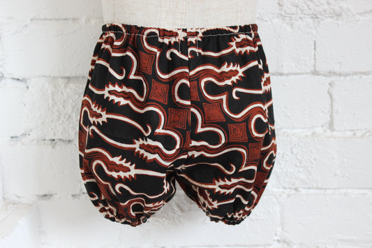 Parang Rust and Black Bloomers