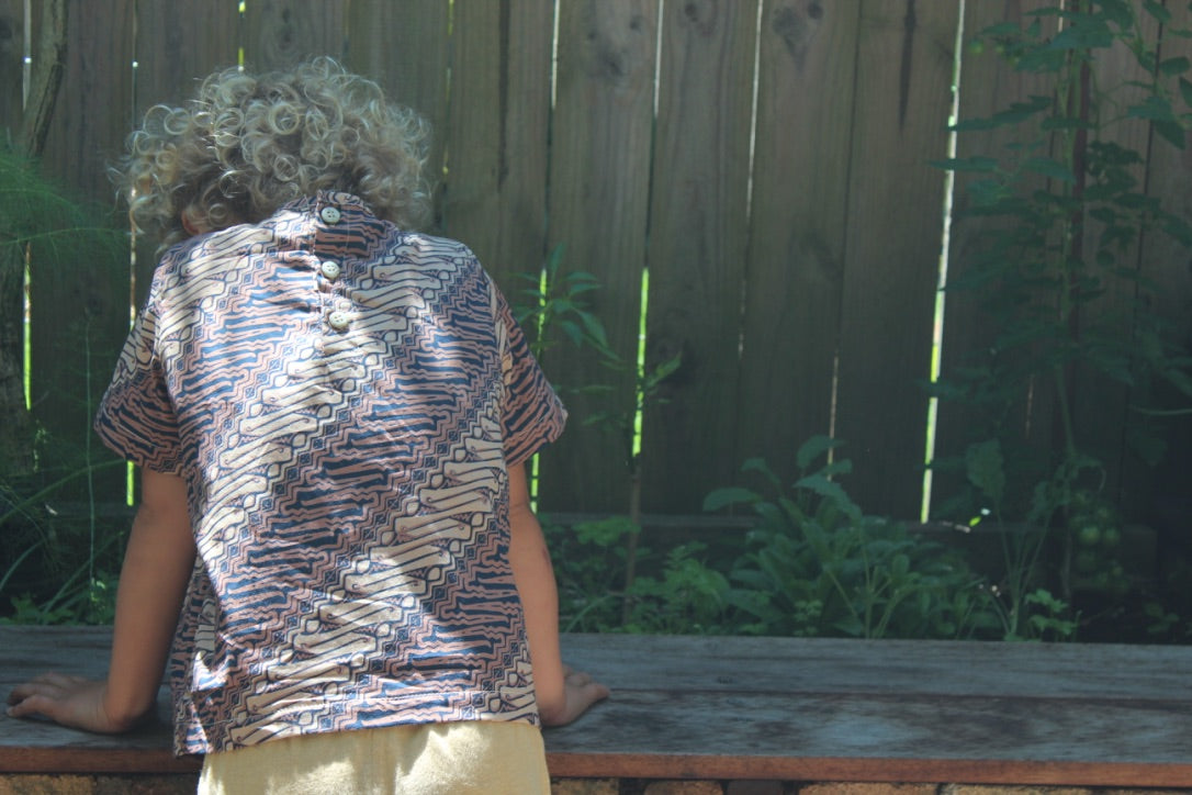 Parang Clay and Desert Woven Short Sleeve Shirt